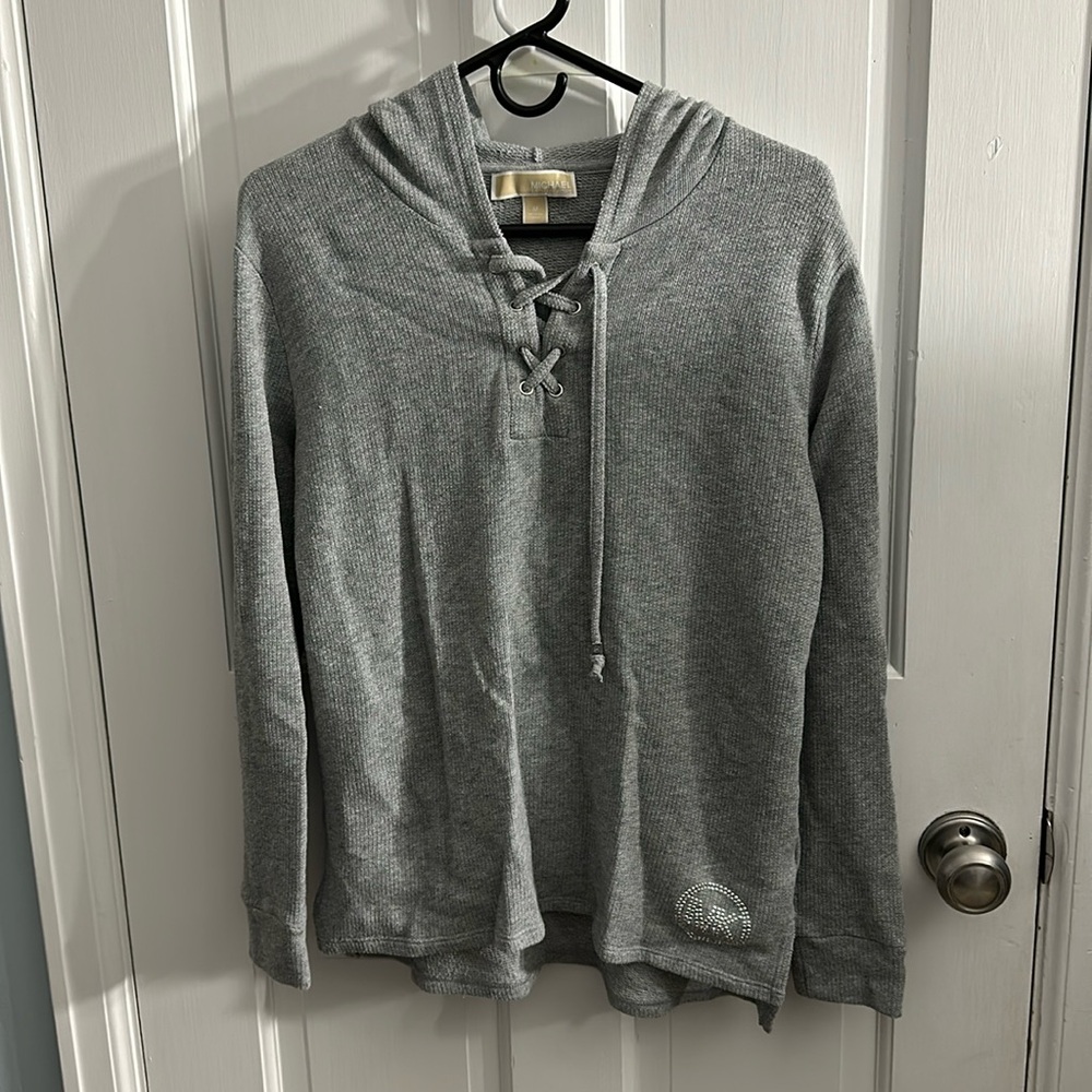 MK Drawstring Sweater